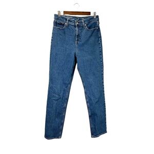 J Crew jeans women’s size 29 light wash full length classic 90’s style stretch